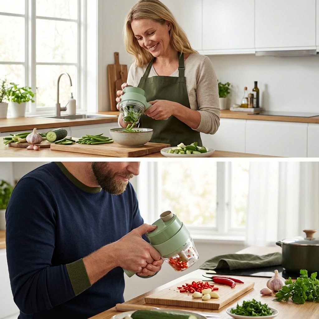 Elektrisk Grönsaksskärare