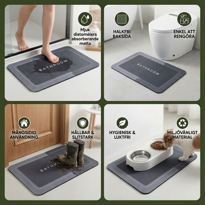 Snabbtorkande Badrumsmatta