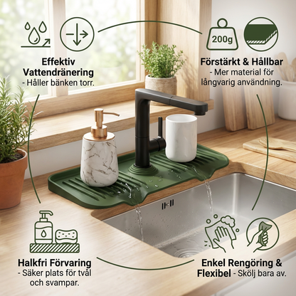 Silikon Stänkskydd Dräneringsmatta