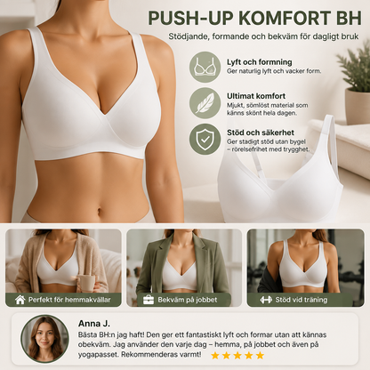 Push-Up Komfort BH – Stödjande, Formande och Bekväm för Dagligt Bruk