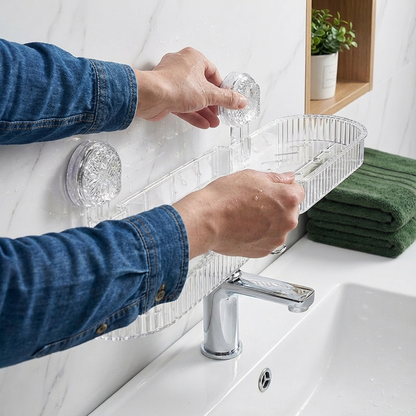 Sugkopp Hylla för Handfat