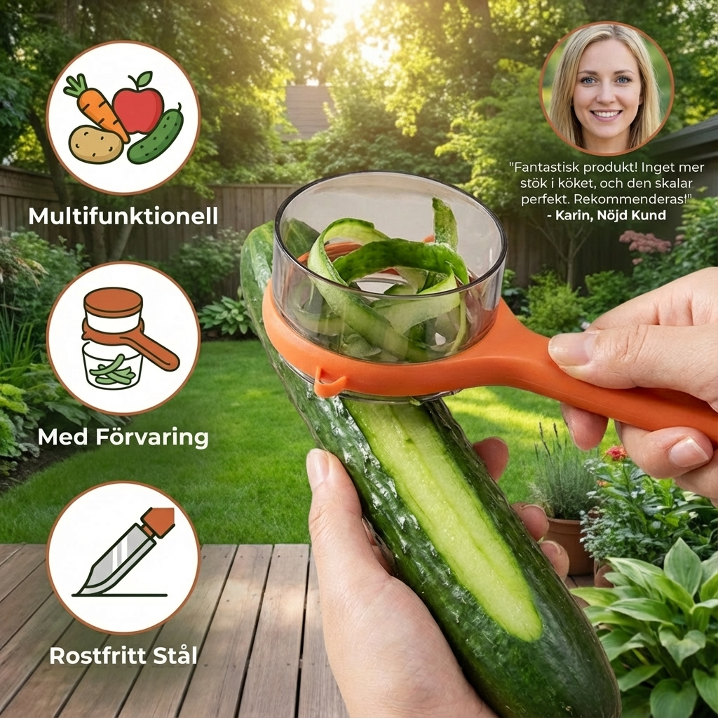 Praktisk Grönsaksskalare