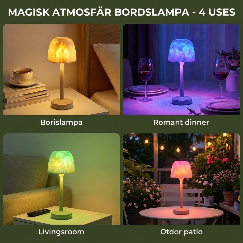 Magisk Atmosfär Bordslampa