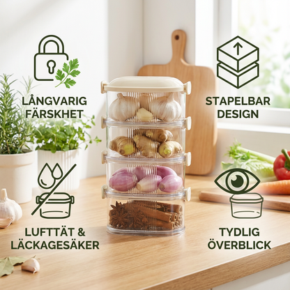 Praktiska Kryddburkar