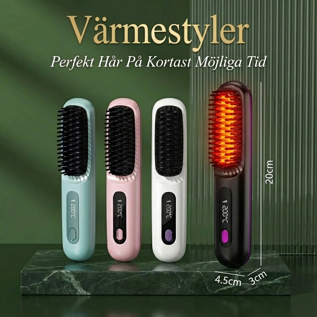 Värmestyler – Perfekt Hår På Kortast Möjliga Tid