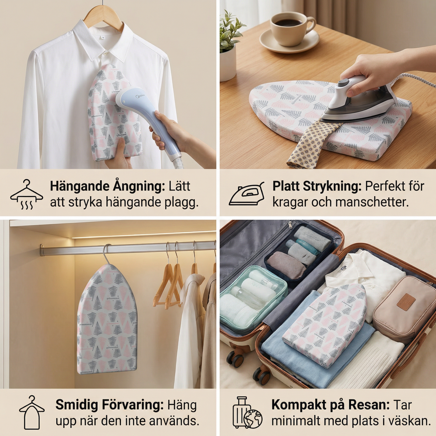 Värmetålig Strykshandske – Isolerad & Skydd Mot Ånga och Värme