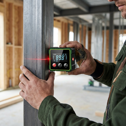 2-i-1 Digital Lutningsmätare med Laser