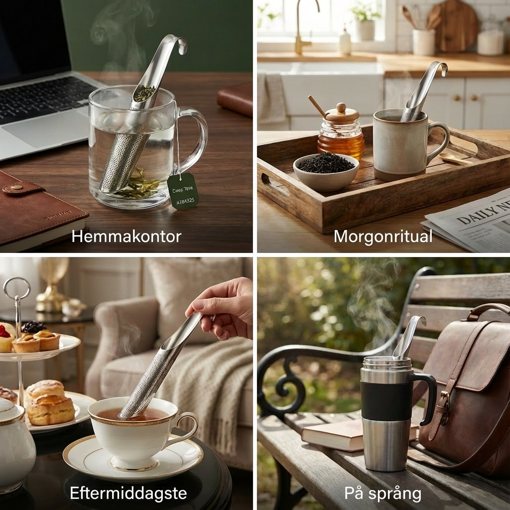 Praktiskt och Smidigt Tesil i Teskedsformat