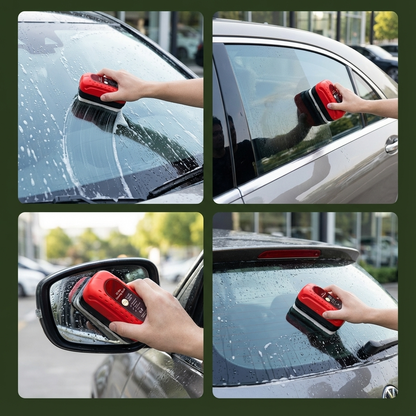 Vattenavvisande oljelagerborste för perfekt sikt