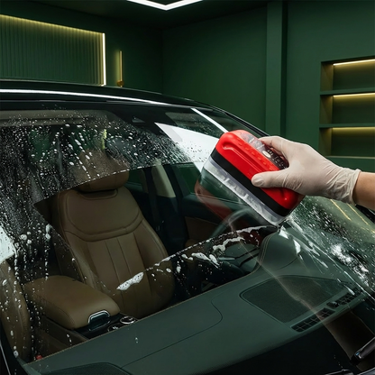 Vattenavvisande oljelagerborste för perfekt sikt