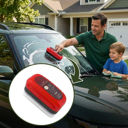 Vattenavvisande oljelagerborste för perfekt sikt