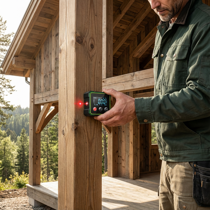 2-i-1 Digital Lutningsmätare med Laser