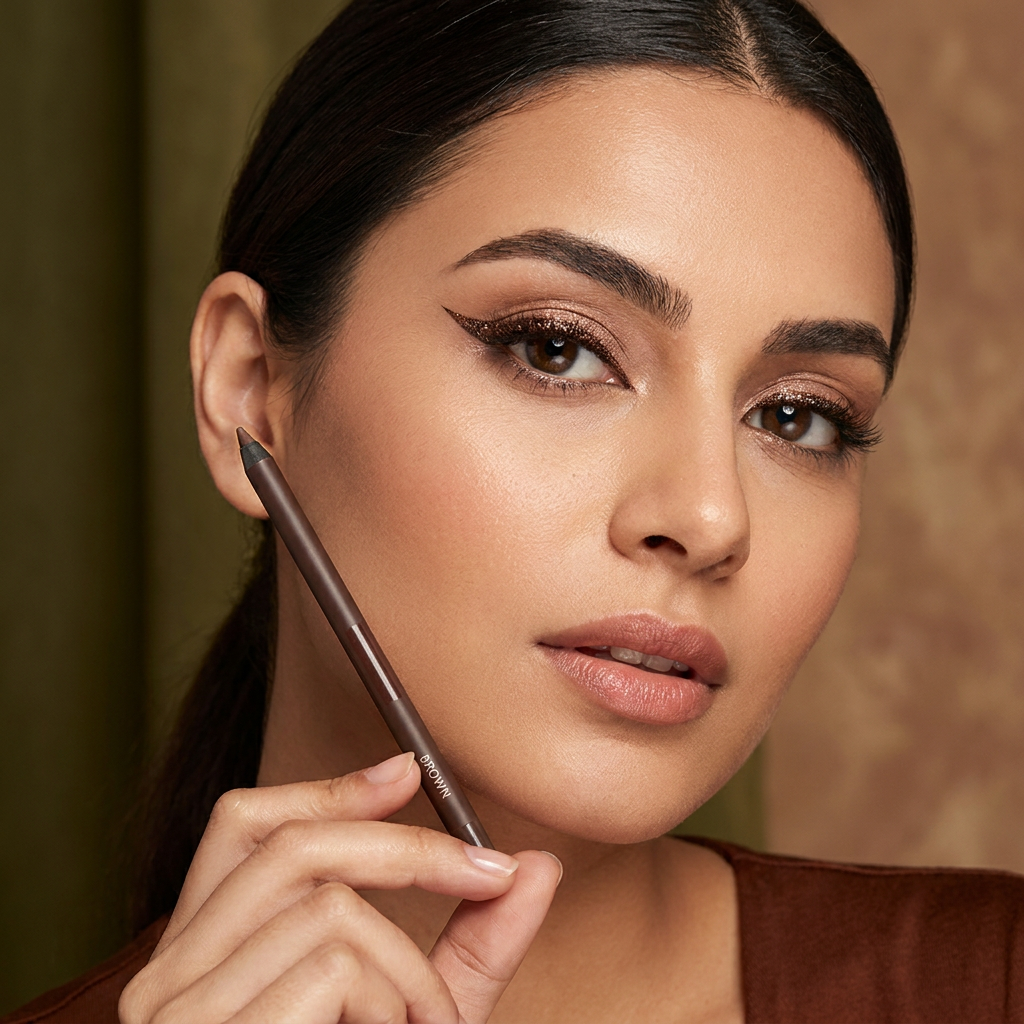 Vattenfast Glitter-Gel Eyeliner – Långvarig, Smudgefri Färg