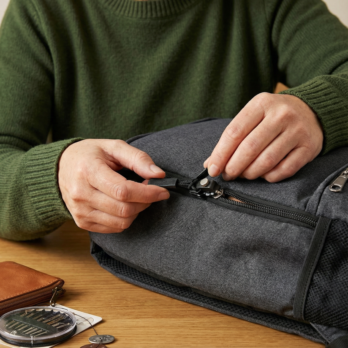 Dragkedjereparationskit – 6-pack