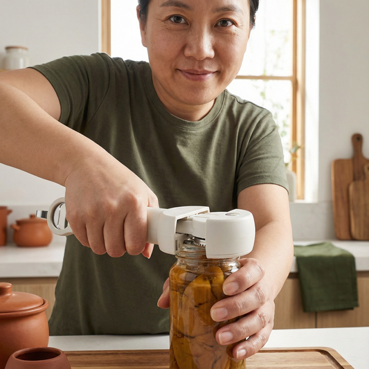 Multifunktionell allt-i-ett-öppnare i rostfritt stål