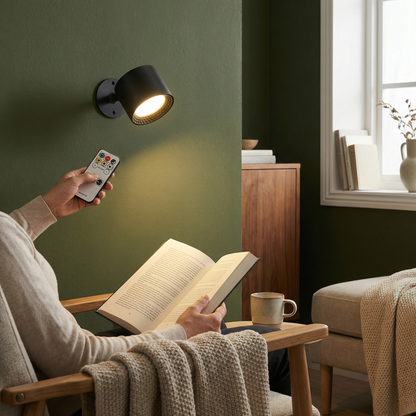 LED 360° vägglampa