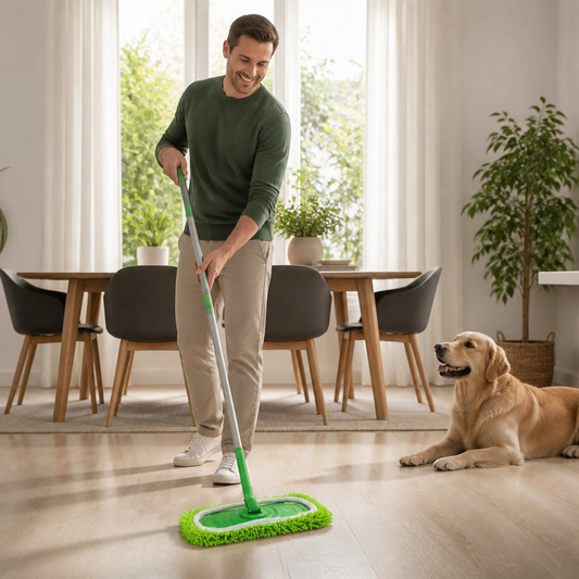 Återanvändbara Mikrofibermoppdynor För Swiffer Sweeper – Tvättbara Påfyllningsdynor För Våt- Och Torrengöring Av Golv